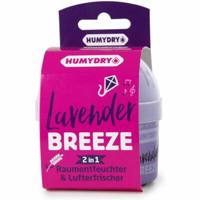 Humydry Mini Moisture Absorber & Air Freshener - Lavender