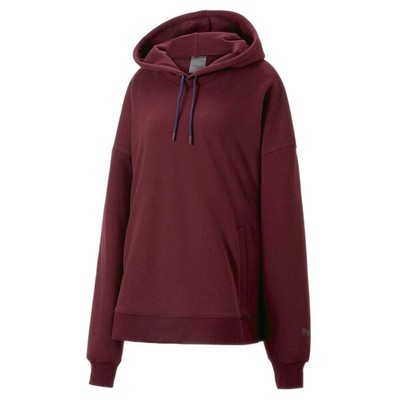 

Женская однотонная толстовка с капюшоном Puma Harris фиолетовая повседневная верхняя одежда 53625301, Фиолетовый