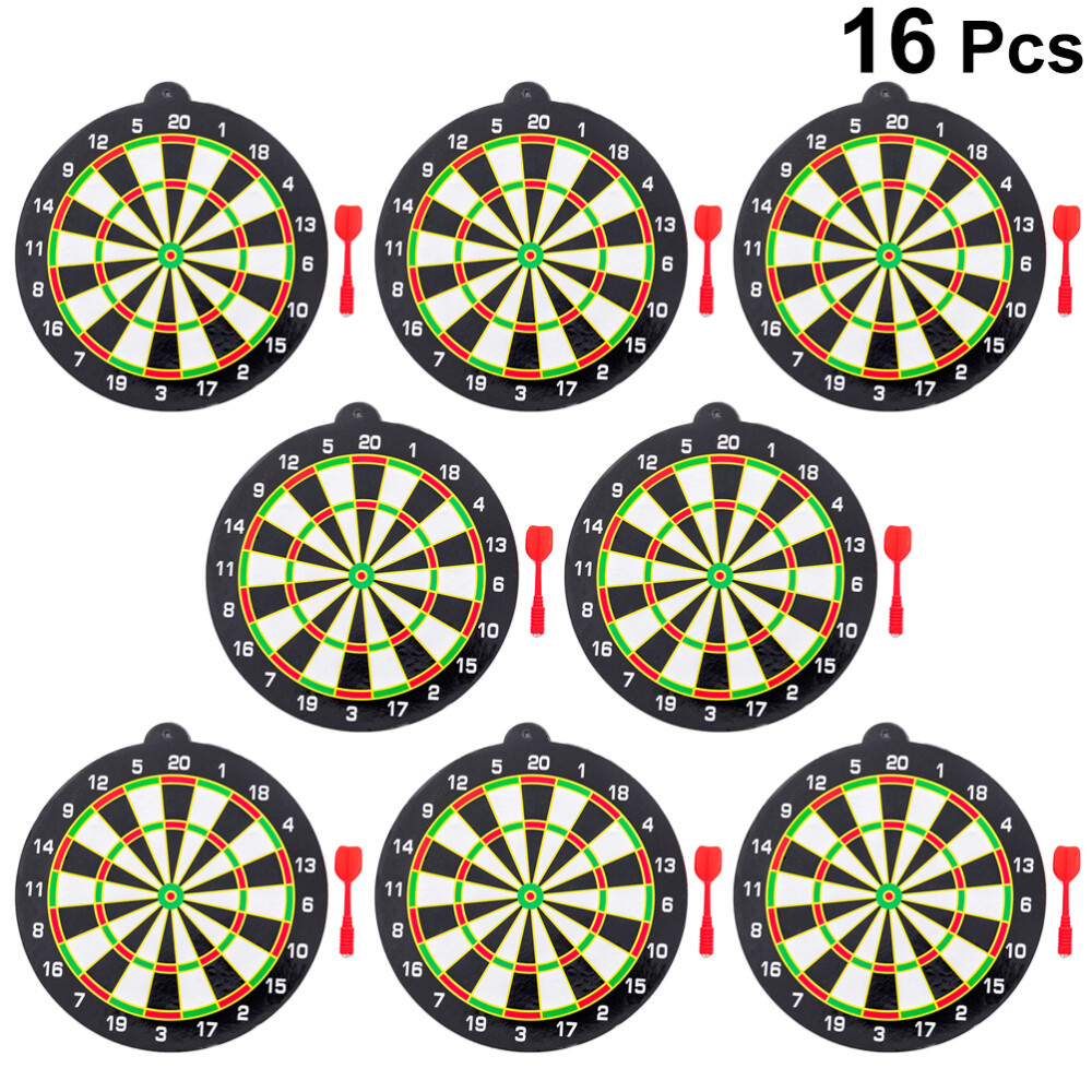 16pcs Magnetic Dart Board Hanging Funny Outdoor Games ...