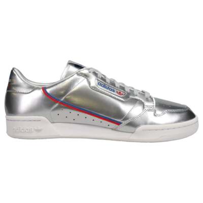 

Adidas Continental 80 Мужские кроссовки Размер 12,5 D Повседневная обувь FW5350, Серебряный, adidas Continental 80
