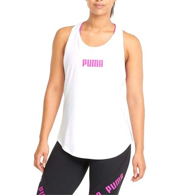 

Майка Puma Train Logo Scoop Neck Pl Womens White 52210502, Белый