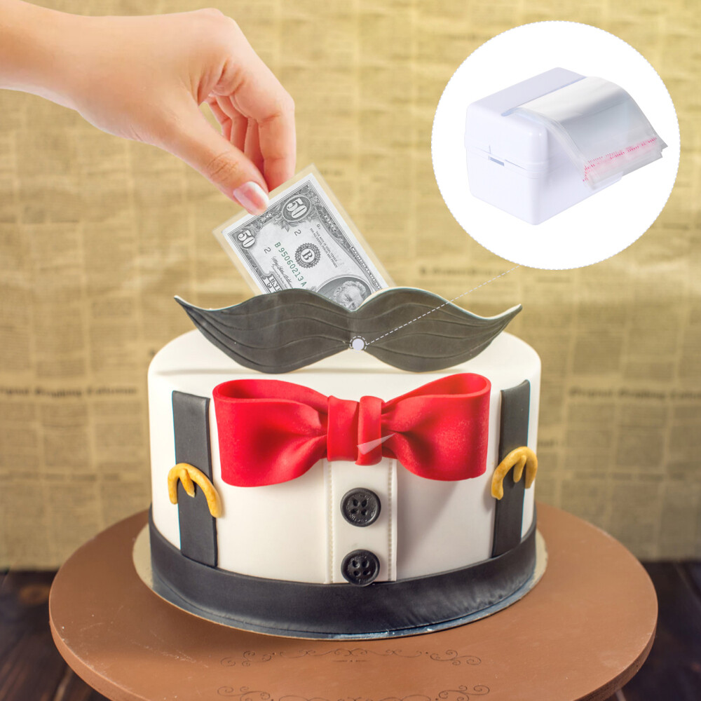 4 Sets Cake Money Boxes Practical Surprise Toys Cake Props ...