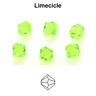 Genuine PRECIOSA Czech Crystal Rondell Bicone Beads * Choose Color & Size