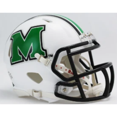 Marshall Thundering Herd NCAA Mini Speed Football Helmet - NCAA.