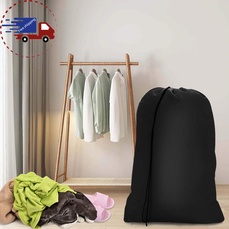Extra Large Laundry Bags 2 Pack 28'' X 45'' Heavy Duty XL Organizer Bag Fit Laun
