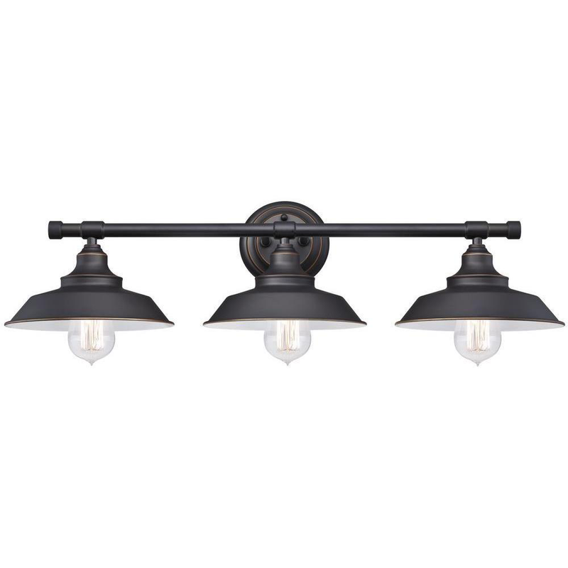 Hill Oil-rubbed Bronze Room Vanity Lantern Lighting