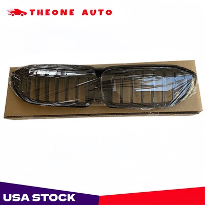 For BMW G20 G21 G28 2019-2022 2021 Front Kidney Hood Grille Grill Cover Black