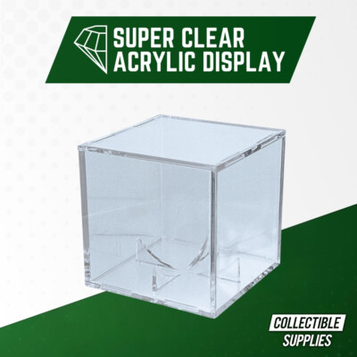 Baseball Display Case | Acrylic Baseball Cube Clear Storage Case