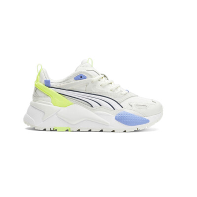 Puma RsX Efekt Turbo Lace Up  Youth Boys White Sneakers Casual Shoes 39103802