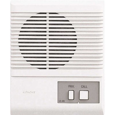LE Series Surface Mount 1-Channel Audio Sub-Station with Private Intercom with E