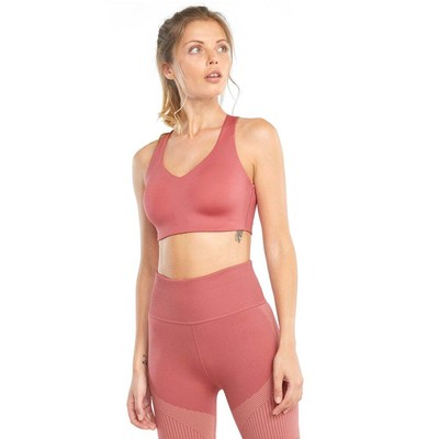 

Puma High Impact To The Max Bra Womens Pink Athletic Casual 521035-25, Розовый