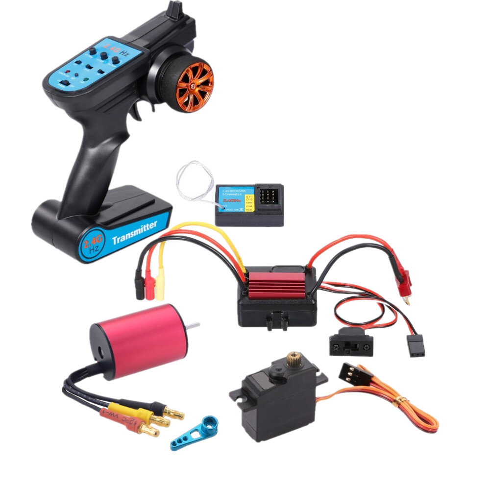Brushless Motor&35A ESC Kits For WLtoys HSP A959 A979 A959-B 1/16 1/18 RC Car e