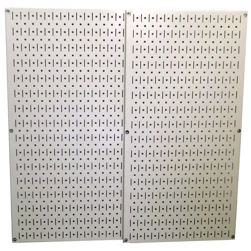 Metal Pegboard Panels Tool Organizer Wall Control 32x32 Steel Garage Storage Kit