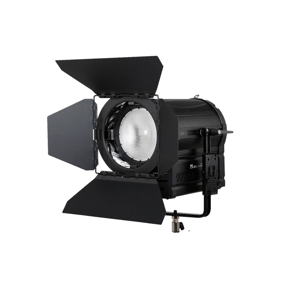 FALCON EYES DLL-1600TDX Bi-Color LED Fresnel Spot Scheinwerfer, V-Mount DMX 160W