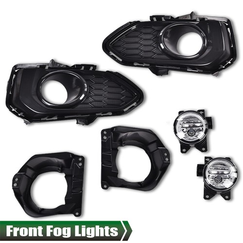 Clear Bumper Fog Lights Driving Lamps Left+Right Fit For 2018-2020 Honda Fit