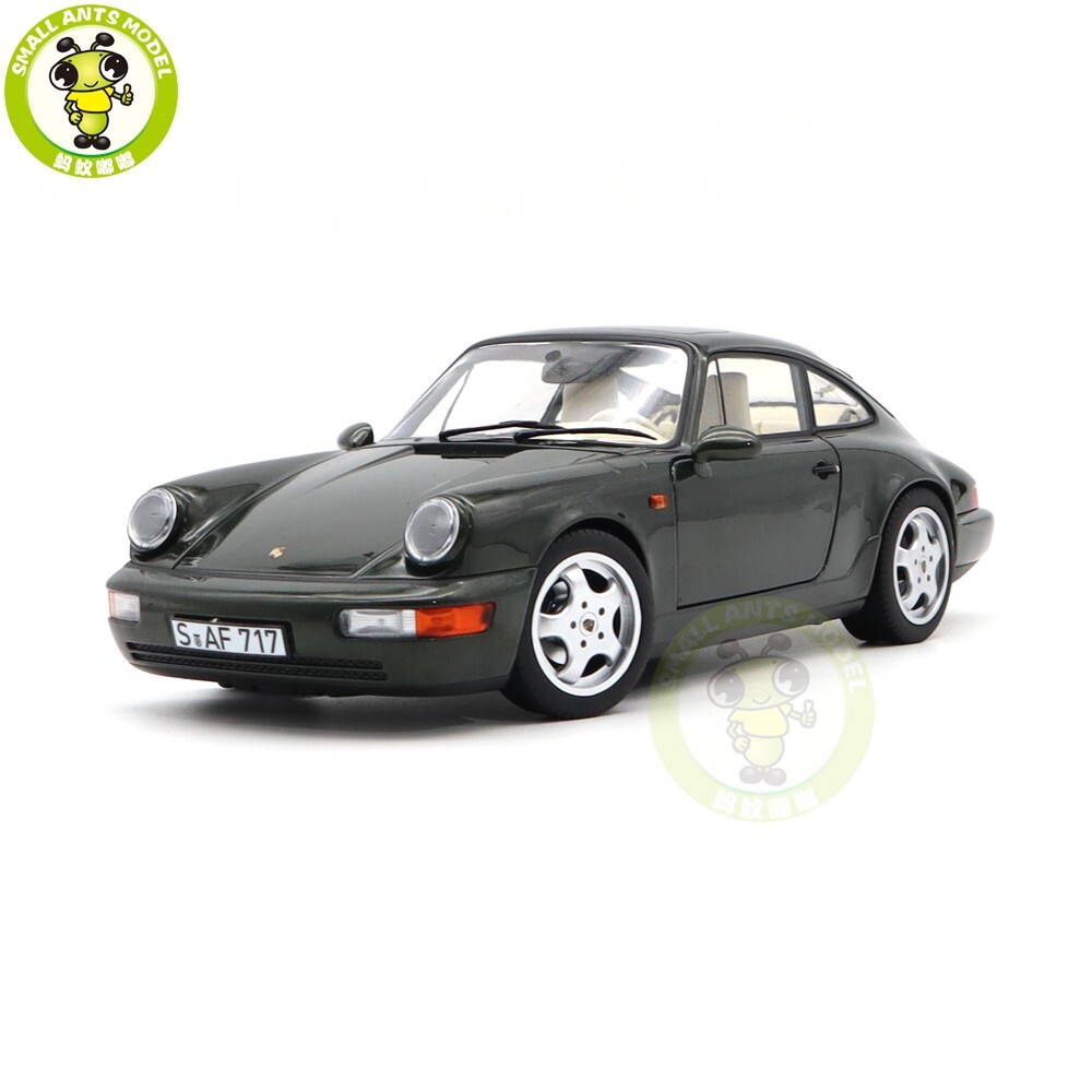 1/18 Norev 187326 Porsche 911 Carrera 4 1992 964 Green