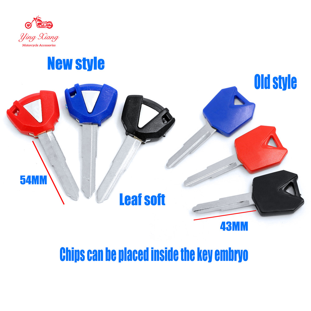 S.A　TUQワンピ　0 Fit For Kawasaki Left Slot Blank Blade Motorcycle Uncut Key