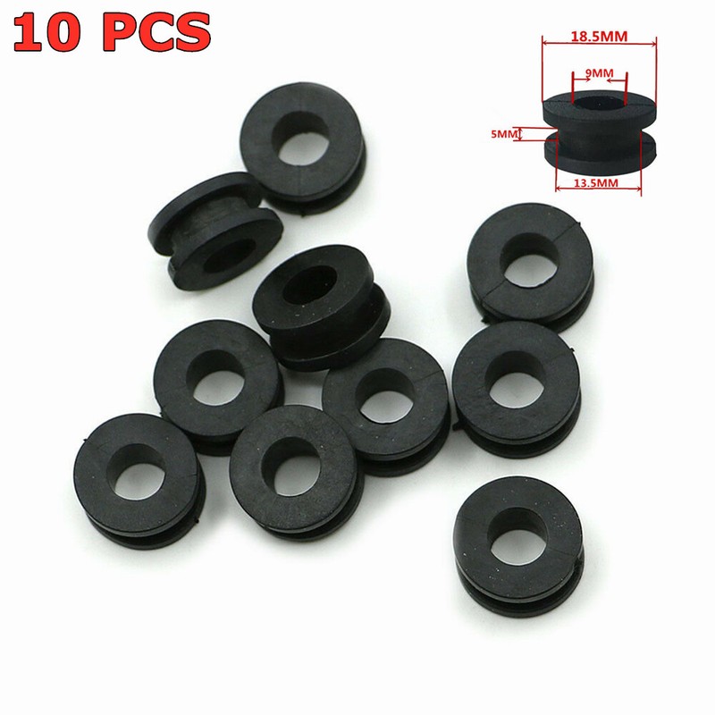 Rubber Side Cover Grommets Fairing For Honda Yamaha Suzuki Kawasaki Ducati 10pcs