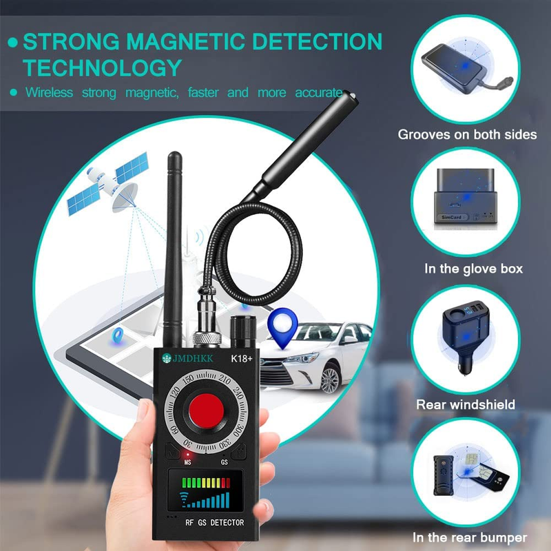 Spy Hidden Camera Bug Detector Anti Spy Home Security Device GPS Signal Finder