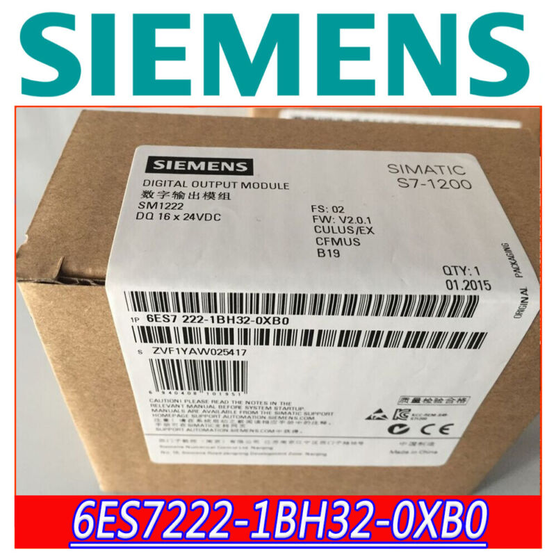 Premium Quality Siemens 6ES7 222-1BH32-0XB0 Fresh Inventory Instant Availability