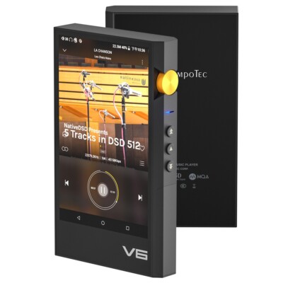 TempoTec V6 DAP Android HIFI Music Player MP3 Portable Dual AK4493SEQ DAC DSD512