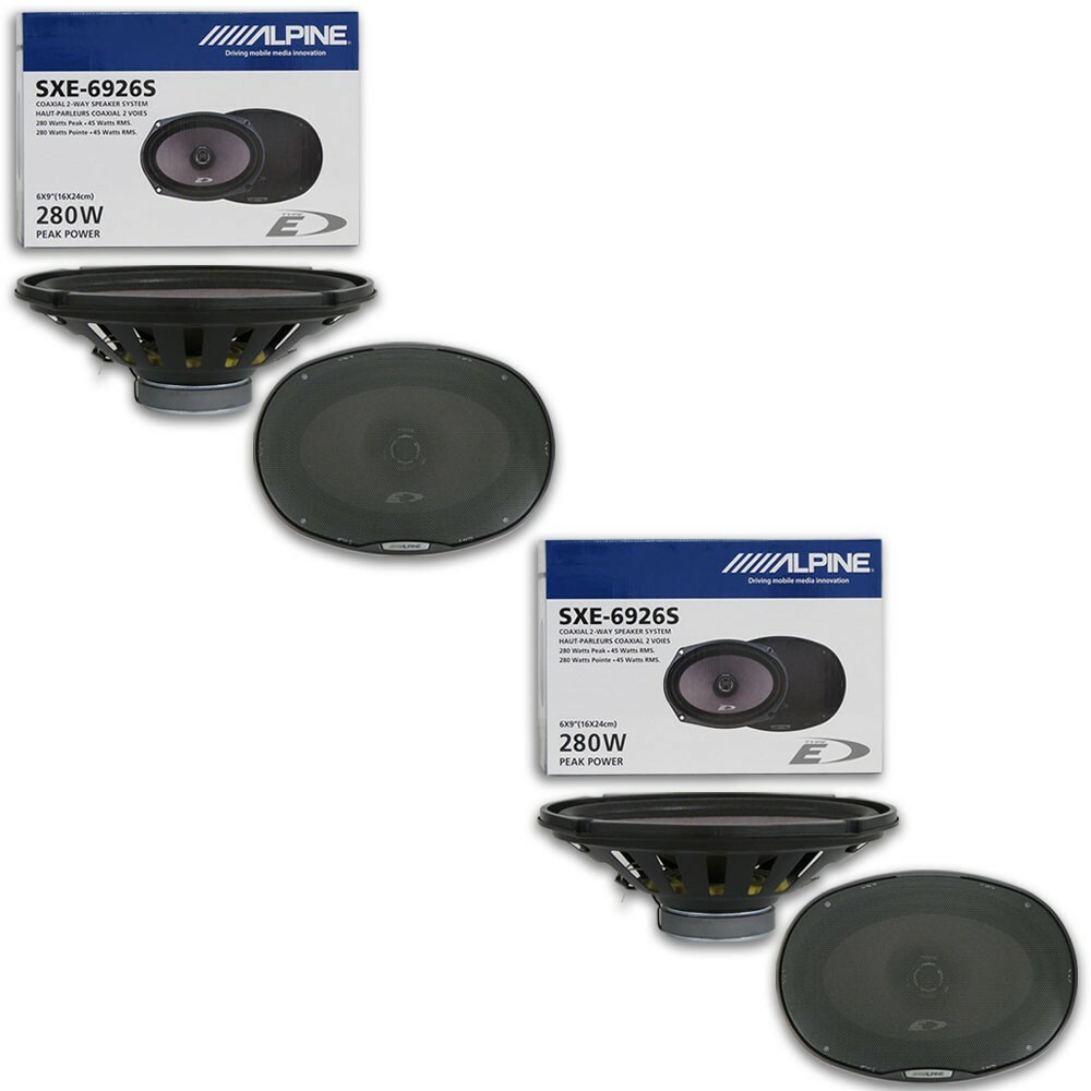 4 X Alpine SXE-6926S 6 X 9