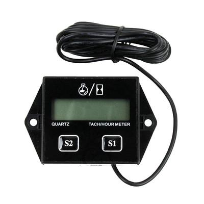 Hour Meter Tachometer Small Engine Spark For Motorcycle Boat Bike ATV