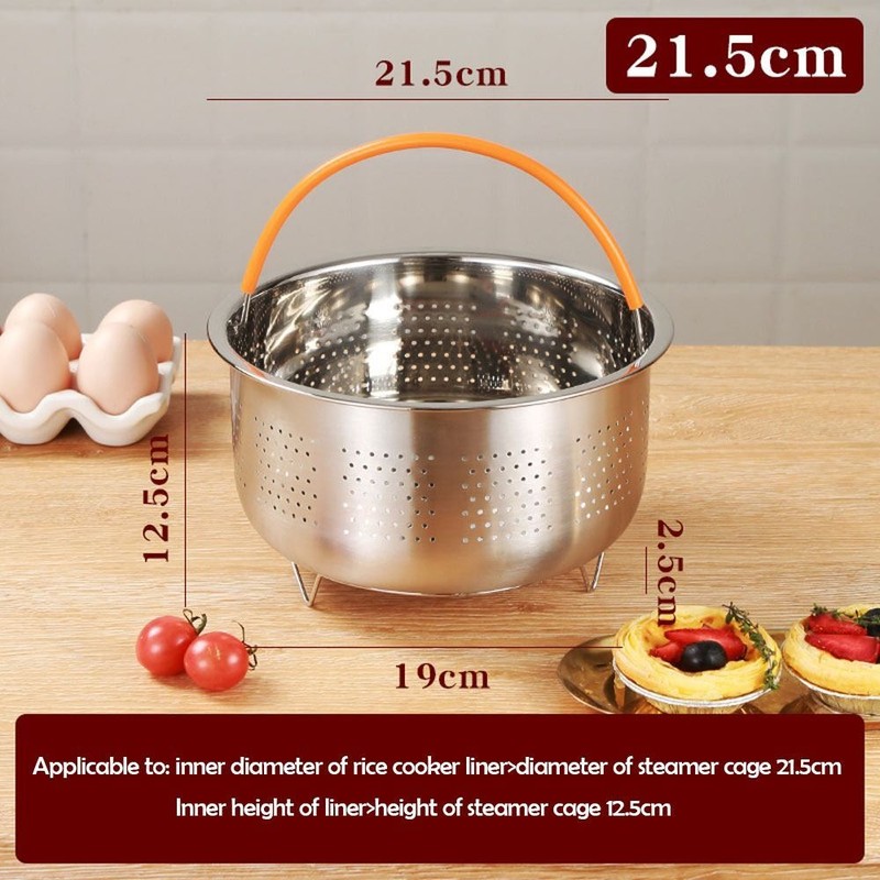 Rice Pressure Cooker Steaming Grid Insert Steamer Pot Drain Basket  Kitchen