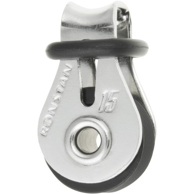 Ronstan RF15101 Series 15 Ball Bearing Utility Block - Single Block, Loop Head