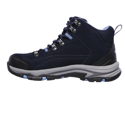 SKECHERS SKECHERS WOMENS TREGO ALPINE TRAIL WALKING BOOTS NAVY BLUE SPORTS OUTDOORS