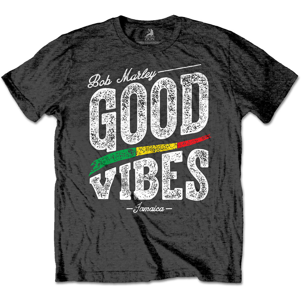 BOB MARLEY Good Vibes Mens T Shirt 