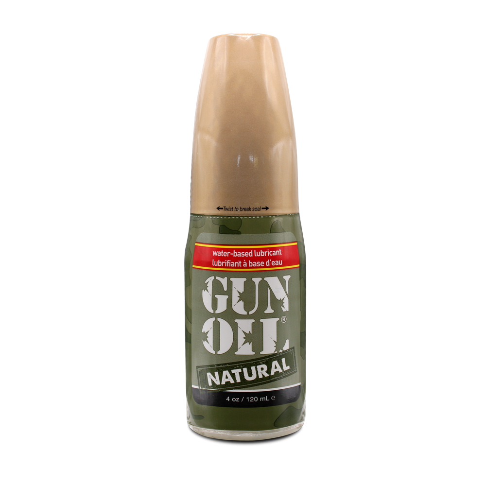 GUN OIL NATURAL Water Based Organic Personal Lubricant Long Lasting Sex Lube