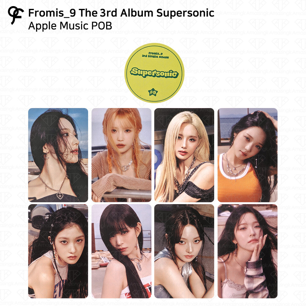fromis_9 supersonic サイン入りアルバム mwave ジホン fromis_9 supersonic サイン入りアルバム mwave ジホン fromis_9