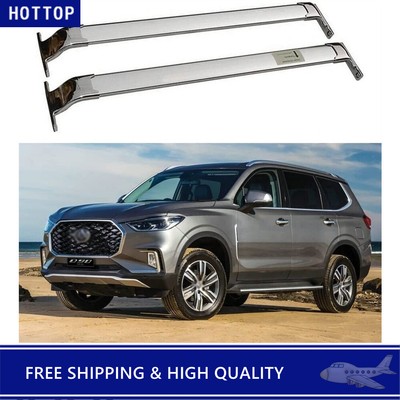 2Pcs Roof Rail Rack Cross Bars Crossbars Fits For Maxus D90 LDV D90 2017-2024