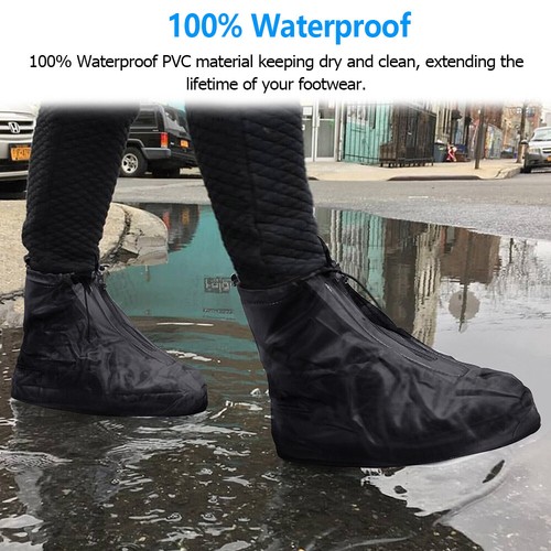 【PORTERNA】Clear cover rain boots Waterproof Rain Boot Shoe Covers,Rain Shoe Covers Water