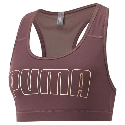

Женский спортивный бюстгальтер Puma 4Keeps Mid Impact, размер , повседневный 52030476, Фиолетовый
