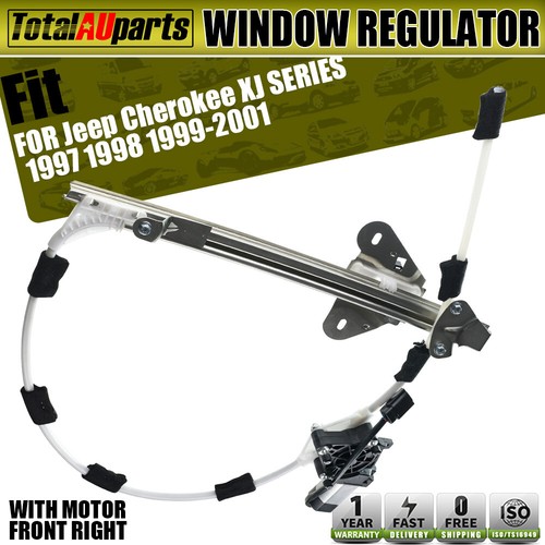 Window Regulator W/ Motor for Jeep Cherokee XJ 19972001 Front Right