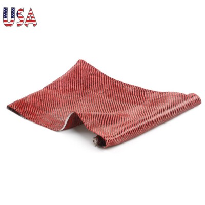 Red A+ 3K 200gsm Real Carbon Fiber Cloth High-Quality Carbon Fabric twill 12''