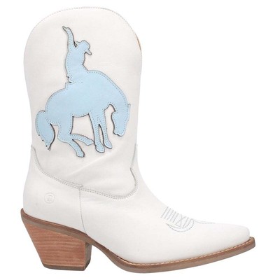 

Женские белые повседневные ботинки Dingo Let Er Buck Snip Toe Cowboy DI945-100, Белый, Dingo Let 'Er Buck Snip Toe Cowboy