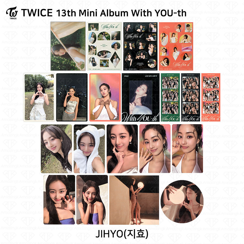 TWICE JIHYO With YOU-th デジパセット TWICE - [WITH YOU-TH] 13th Mini Album DIGIPACK JIHYO Version