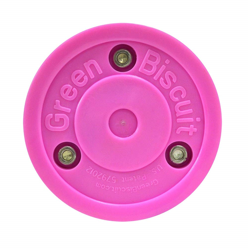 Green Biscuit Original Hockey Training Puck Passing, Toe Drag stickhandlingColor