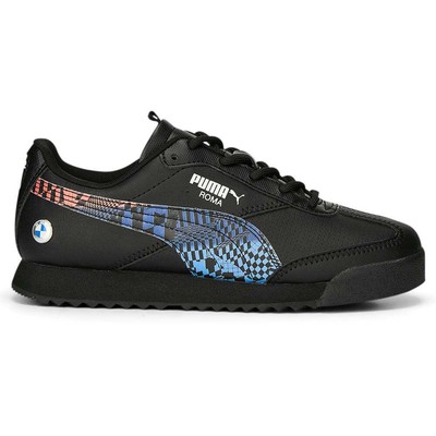 

Puma Bmw Mms Roma Via Lace Up Youth Boys Size 4 M Кроссовки Повседневная обувь 3076620, Черный, Puma Bmw Mms Roma Via Lace Up Youth