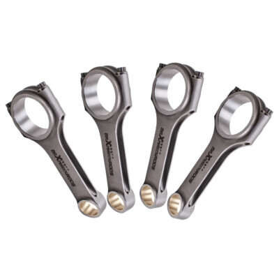 4340 Connecting Rods ARP Bolts for VW Golf Gti 1.8T 225 2.0 16V 20V 144mm/19mm