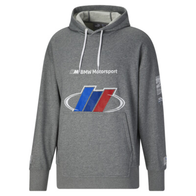 Puma Bmw Mms Уличный пуловер с капюшоном Мужская повседневная верхняя одежда размера S 53112503