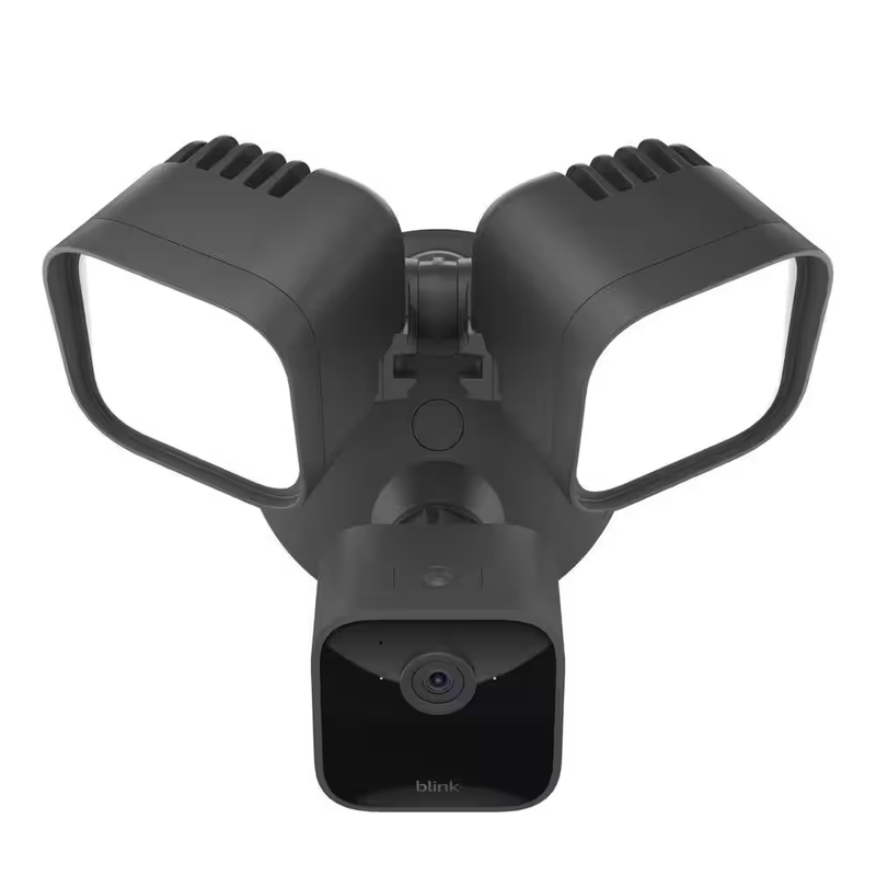Security Floodlight Camera Wired Outdoor 1080p HD Motion Detection Siren 2600Lm