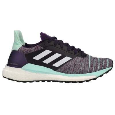 

Adidas Solar Glide Running Womens Size 12 B кроссовки спортивная обувь D97447, Black;blue;grey, adidas Solar Glide Running
