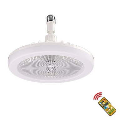E27 Fan Light High Brightness 3 Gear Wind Speeds Multi-Angle Adjustment