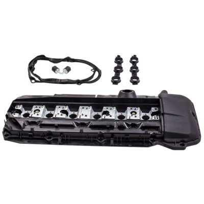 Engine Valve Cover & Gasket for BMW E39 525i 528i E46 325i 330i X5 Z3 1998-2002