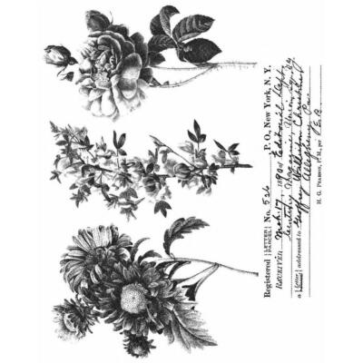 Tim Holtz Stampers Anonymous ''FLOWER SHOP'' Rubber Cling Stamp Set 2020