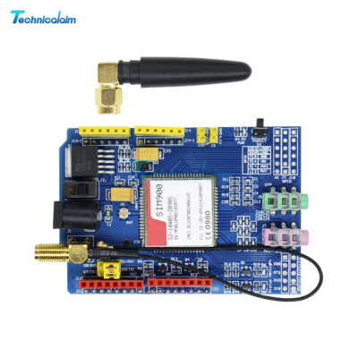 SIM900 850/900/1800/1900 MHz GPRS/GSM Development Board Module Kit For Arduino